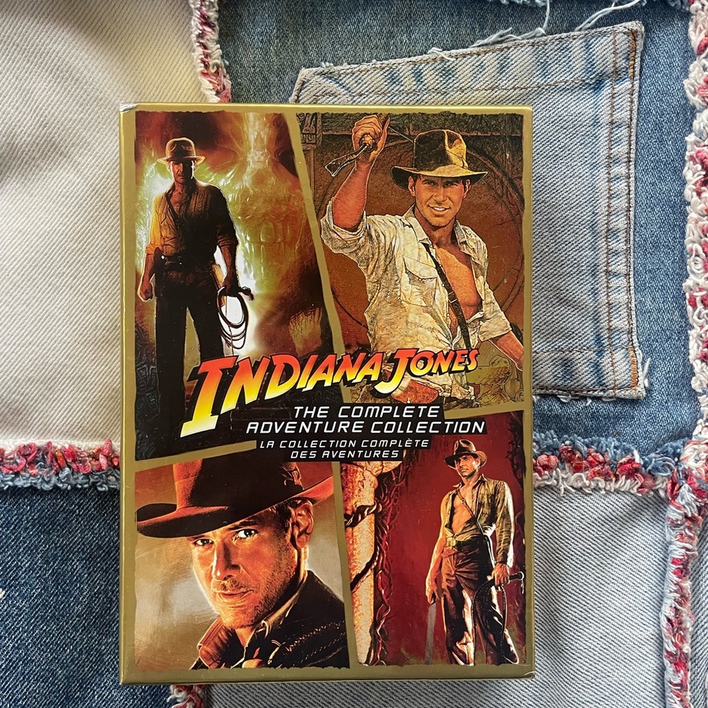 Indiana Jones Adventure Collection DVD Set movie four pack of dvds